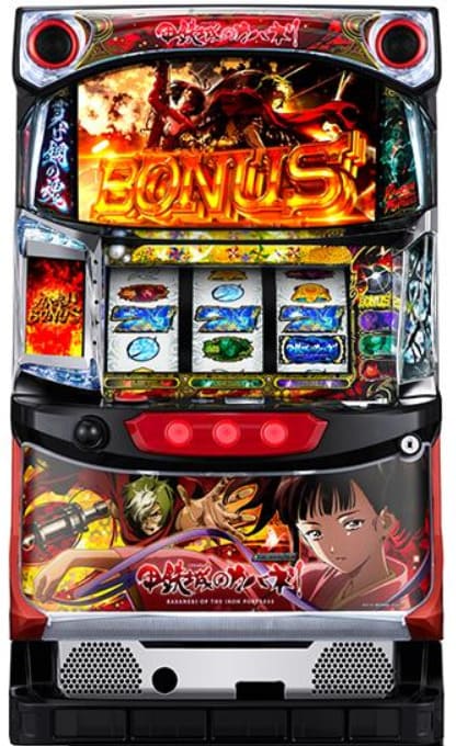 パチスロ カバネリ スロットのリール画面 — アニメ演出とボーナスシーンを再現